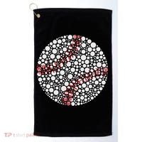 Baseball Make Your Mark International Dot Day Golf Towel thumb 0