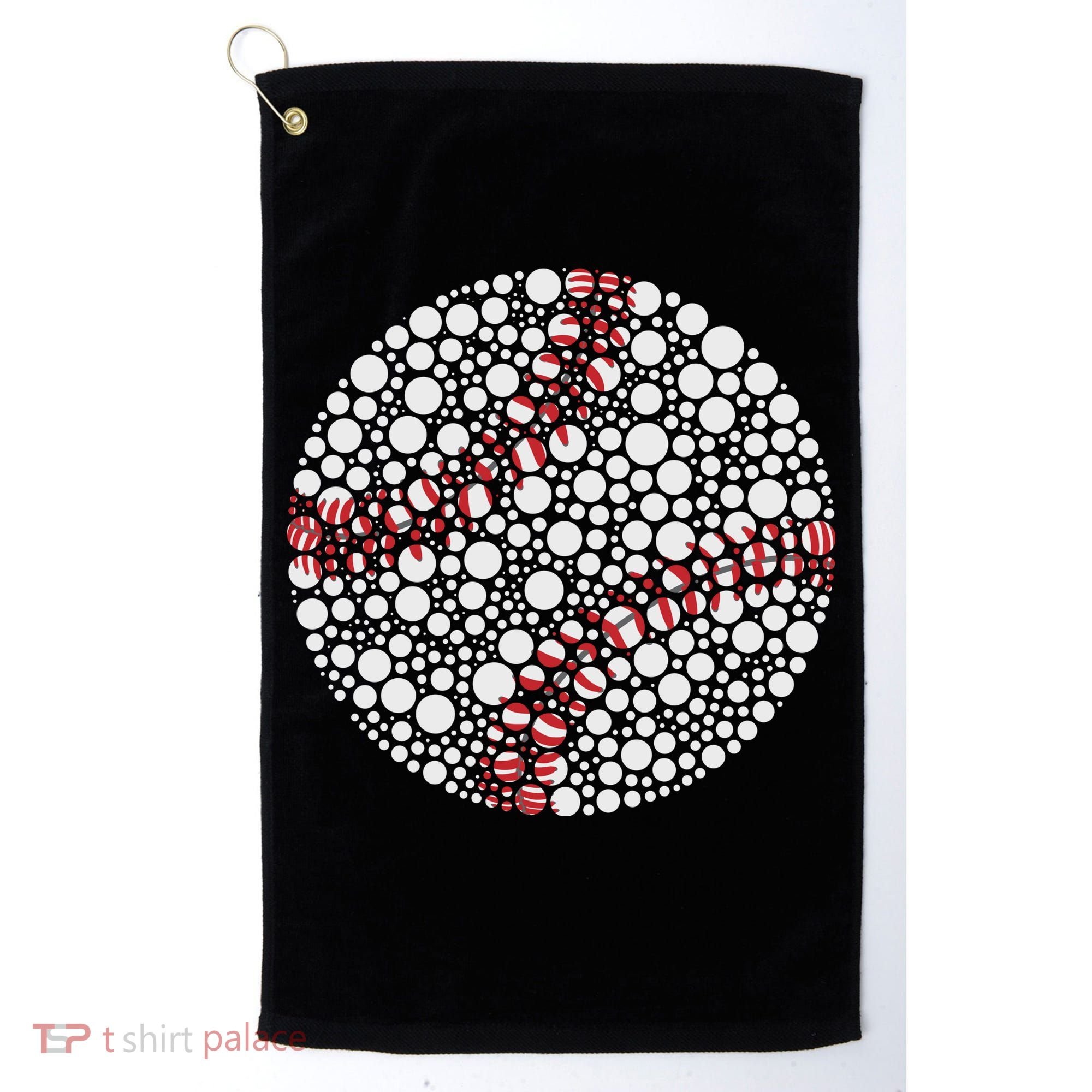 Baseball Make Your Mark International Dot Day Golf Towel