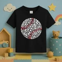 Baseball Make Your Mark International Dot Day Toddler T-Shirt thumb 3