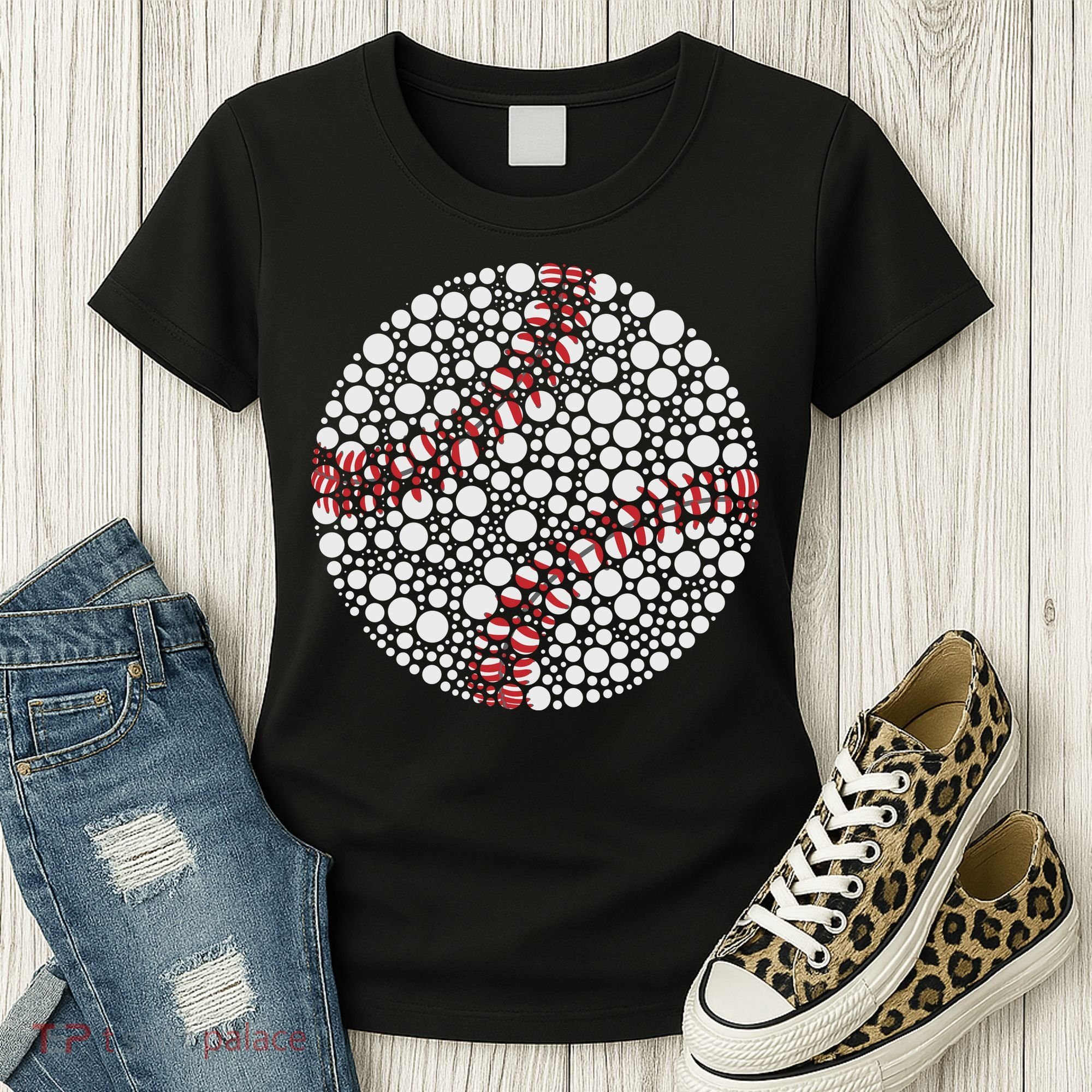 Baseball Make Your Mark International Dot Day Women's T-Shirt