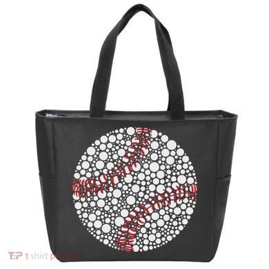 Baseball Make Your Mark International Dot Day Tote Bag