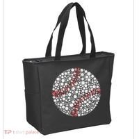 Baseball Make Your Mark International Dot Day Tote Bag thumb 2