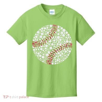 Baseball Make Your Mark International Dot Day Kids T-Shirt
