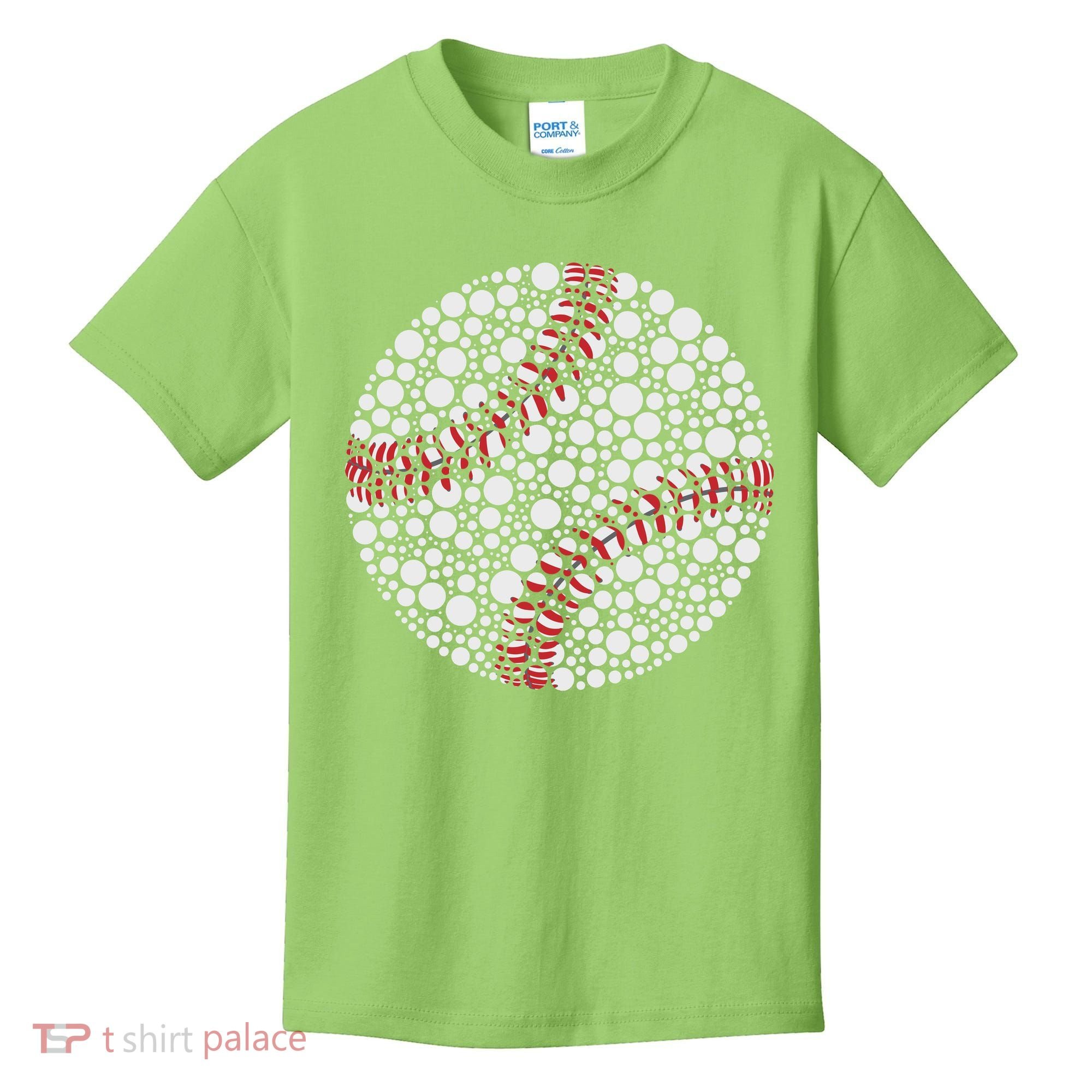Baseball Make Your Mark International Dot Day Kids T-Shirt