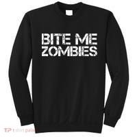 Bite Me Zombies Sweatshirt thumb 0