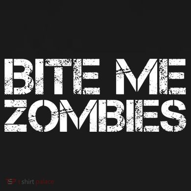 Bite Me Zombies Ladies Essential Flowy Tank