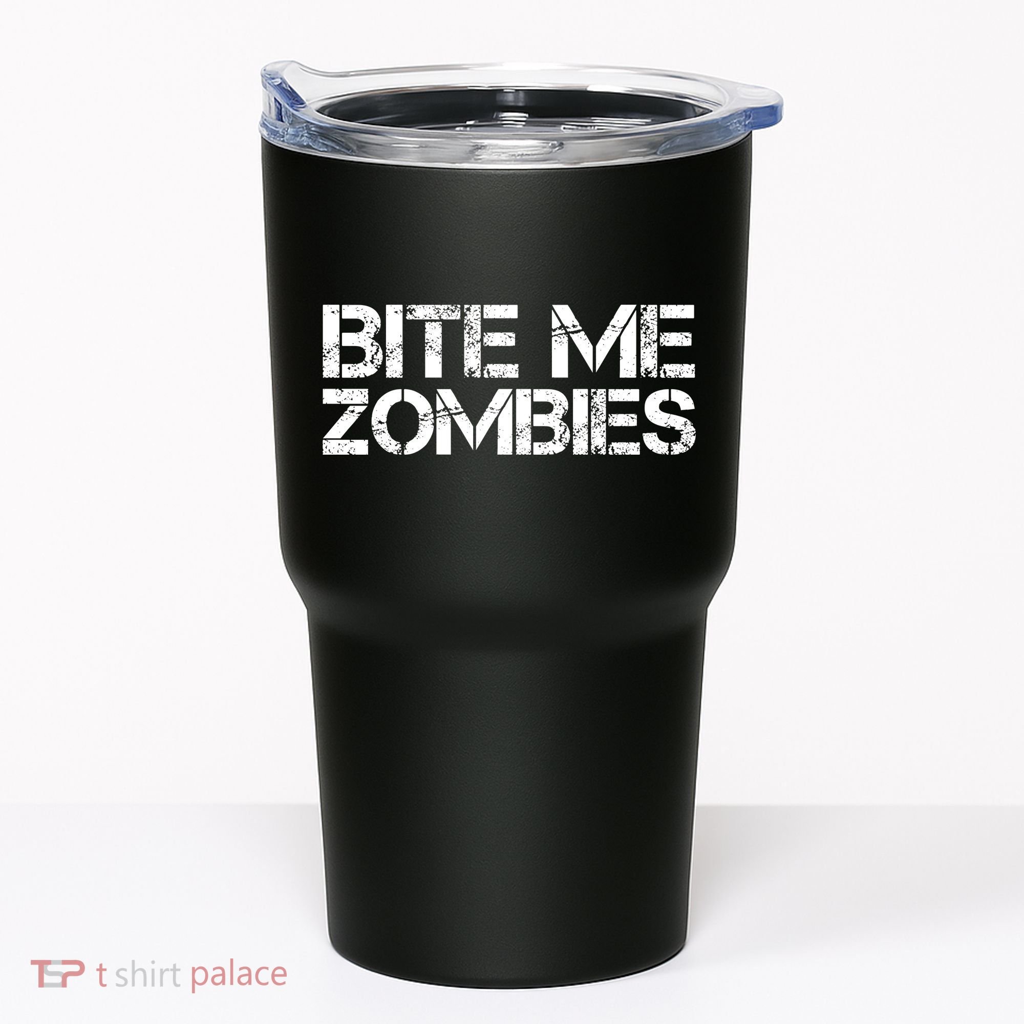 Bite Me Zombies Tumbler