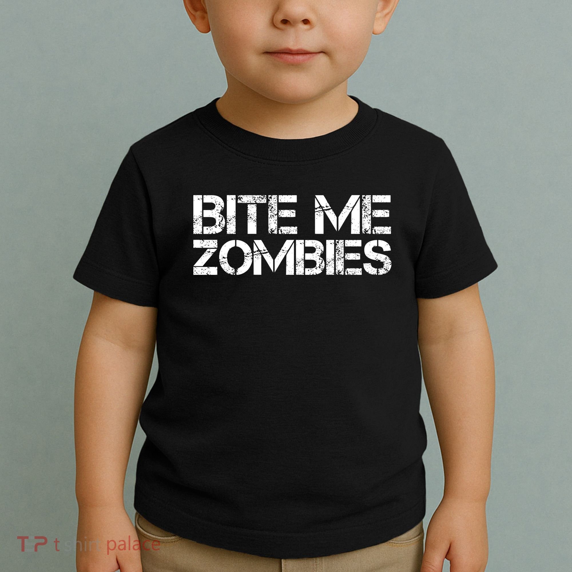 Bite Me Zombies Toddler T-Shirt