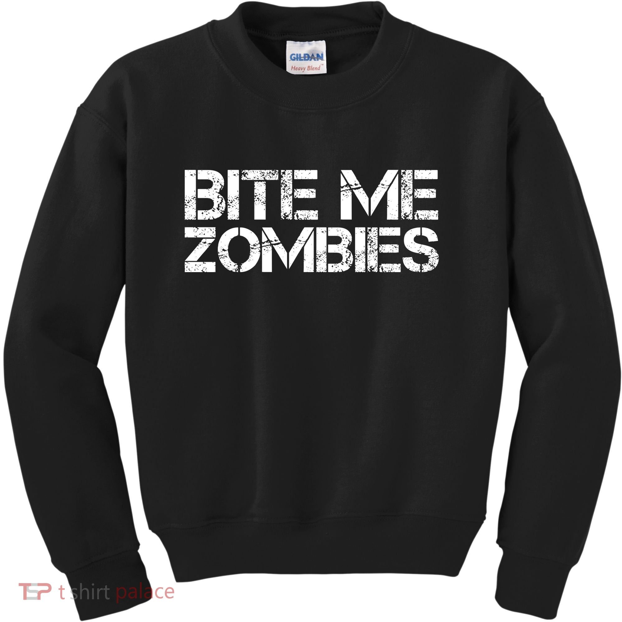 Bite Me Zombies Kids Sweatshirt