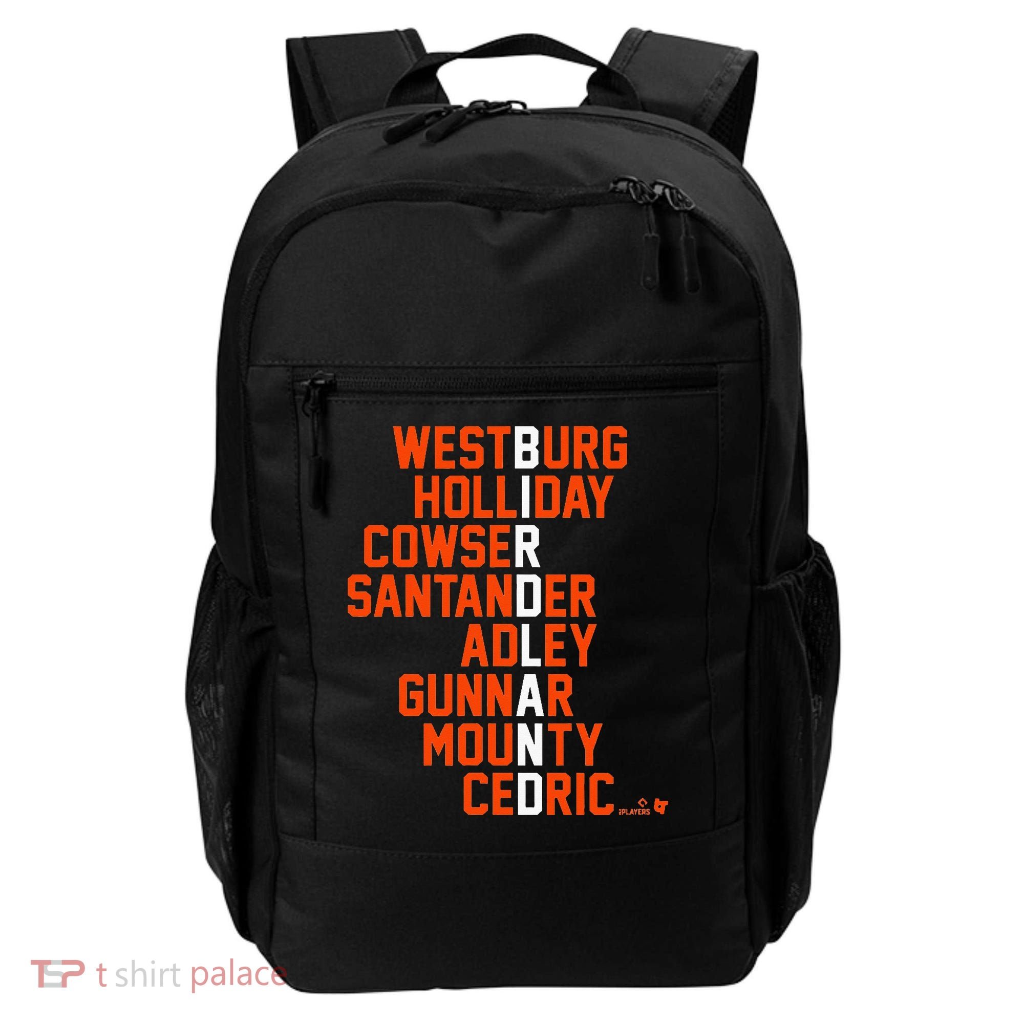 Birdland Names 2024 Baltimore Baseball Backpack