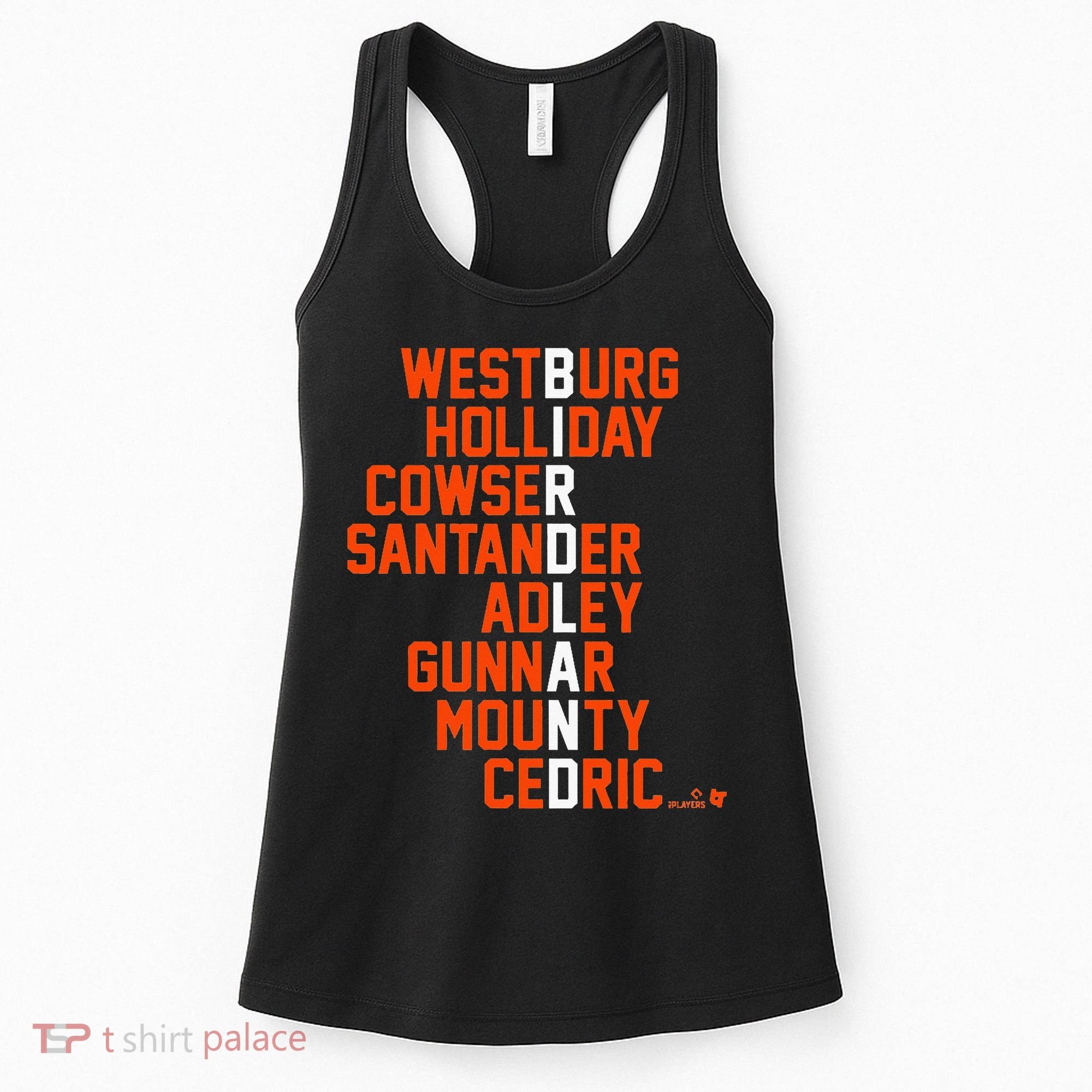 Birdland Names 2024 Baltimore Baseball Women's Tank Top
