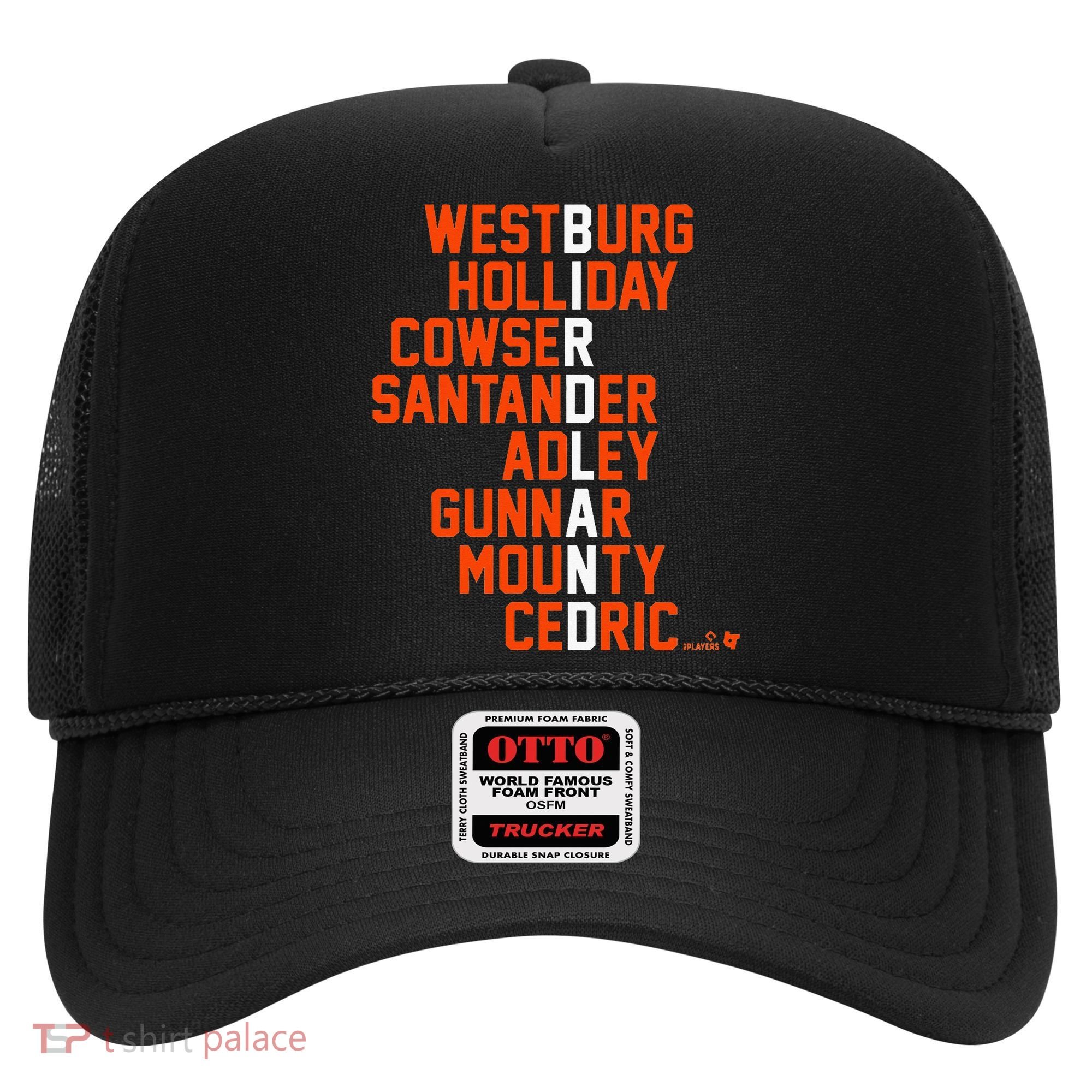 Birdland Names 2024 Baltimore Baseball Hat