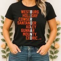 Birdland Names 2024 Baltimore Baseball Women's T-Shirt thumb 2