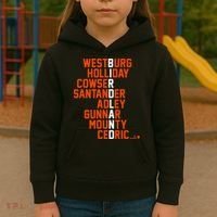 Birdland Names 2024 Baltimore Baseball Kids Hoodie thumb 3
