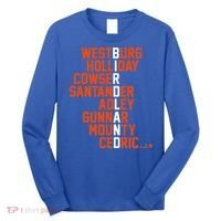 Birdland Names 2024 Baltimore Baseball Long Sleeve Shirt thumb 0