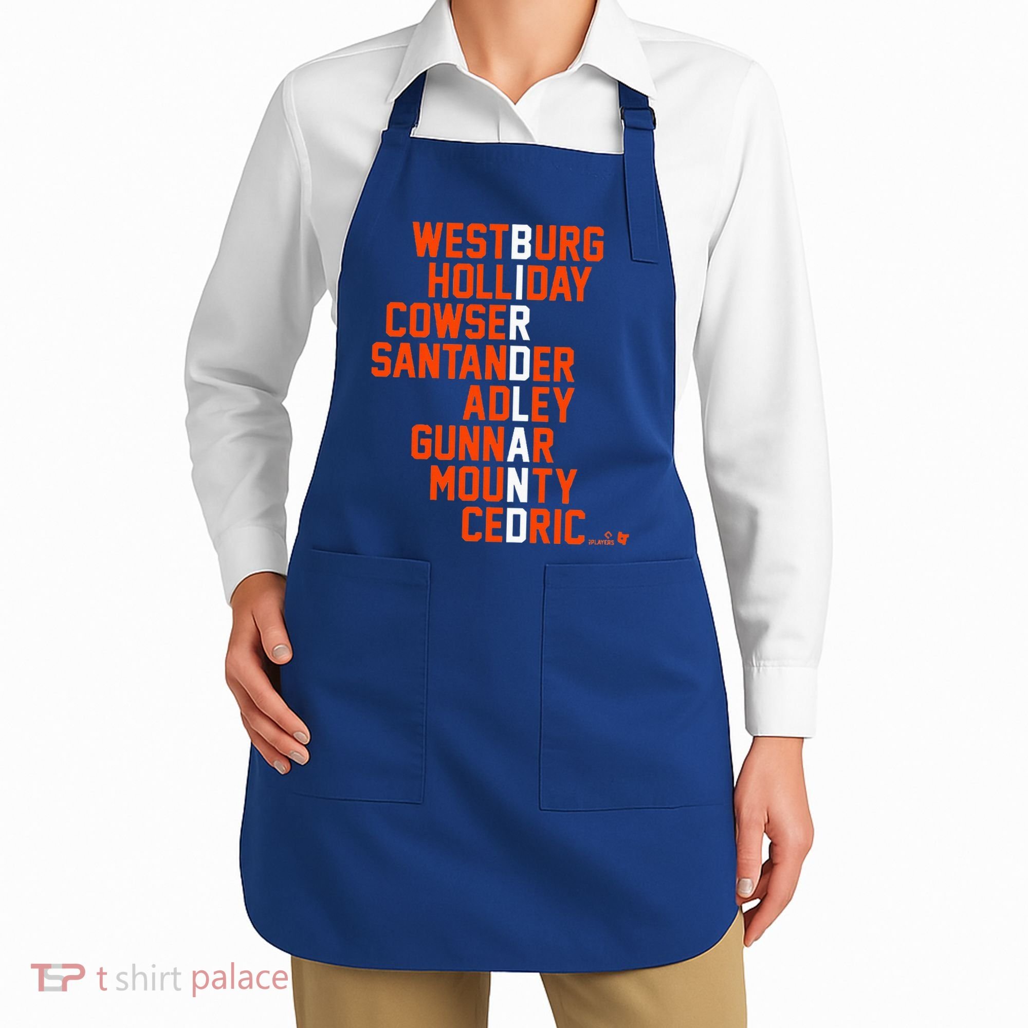 Birdland Names 2024 Baltimore Baseball Apron