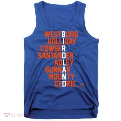 Birdland Names 2024 Baltimore Baseball Tank Top