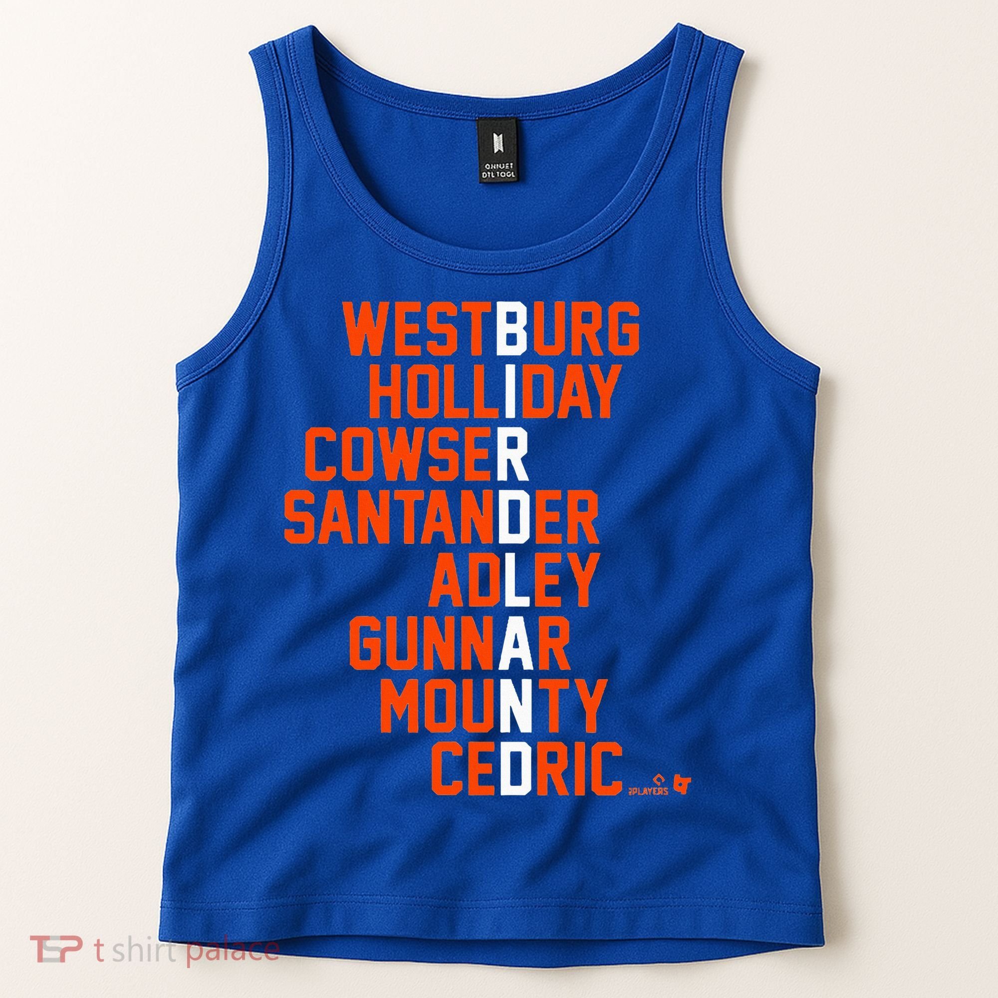 Birdland Names 2024 Baltimore Baseball Tank Top