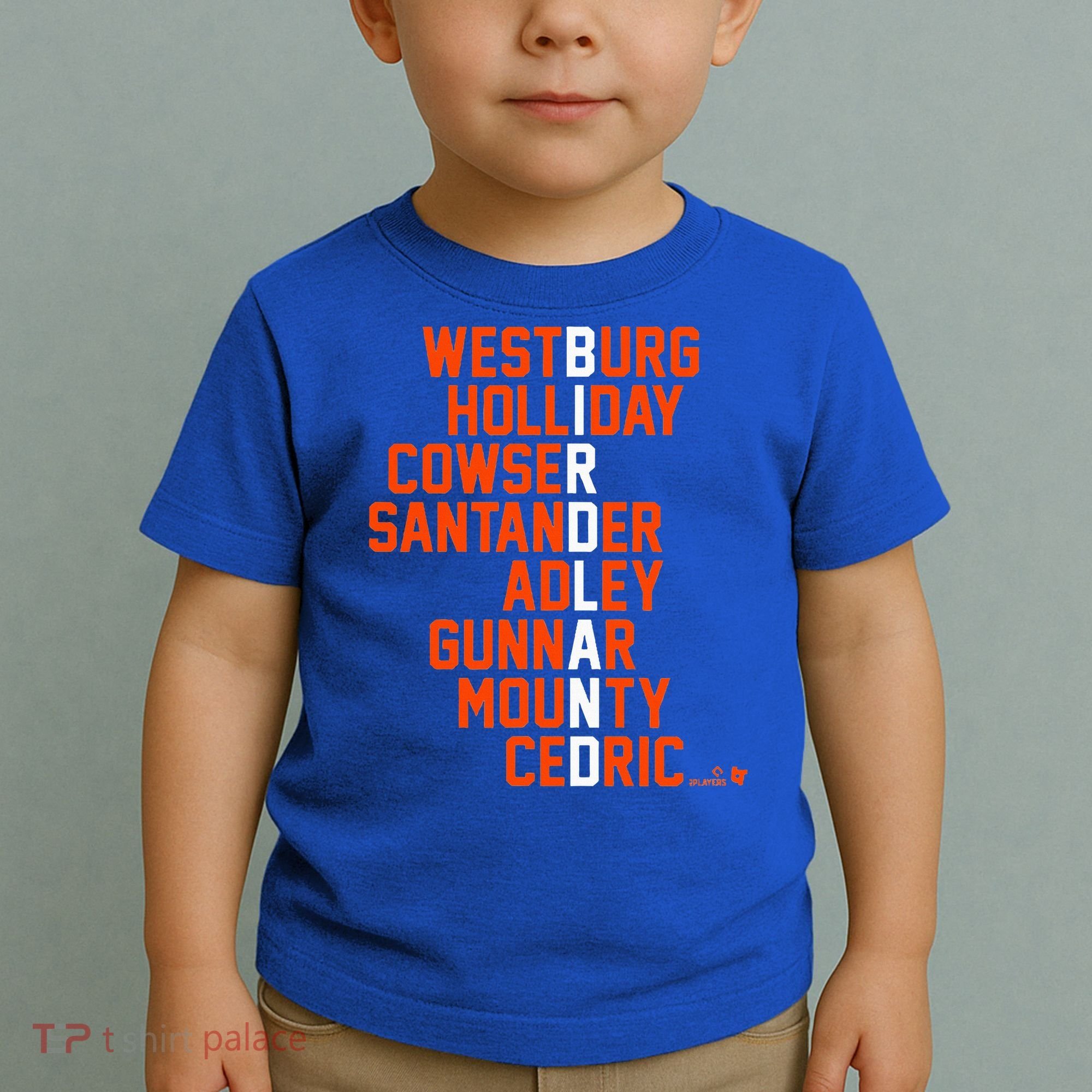 Birdland Names 2024 Baltimore Baseball Toddler T-Shirt