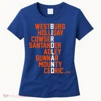 Birdland Names 2024 Baltimore Baseball Women's T-Shirt thumb 0