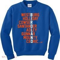 Birdland Names 2024 Baltimore Baseball Kids Sweatshirt thumb 0