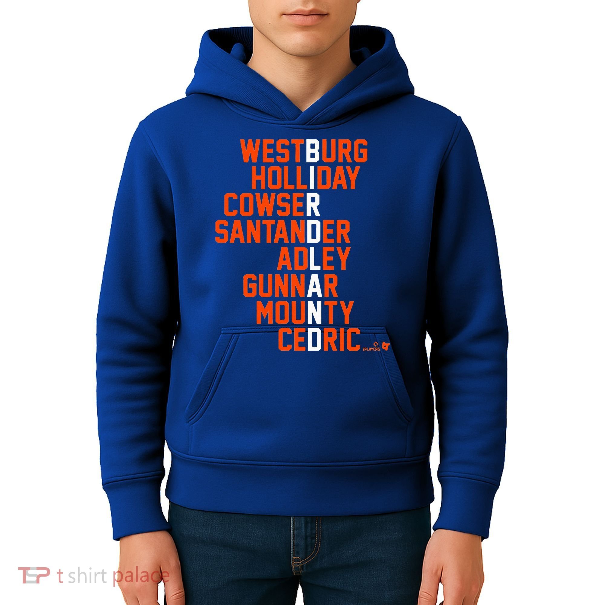 Birdland Names 2024 Baltimore Baseball Kids Hoodie