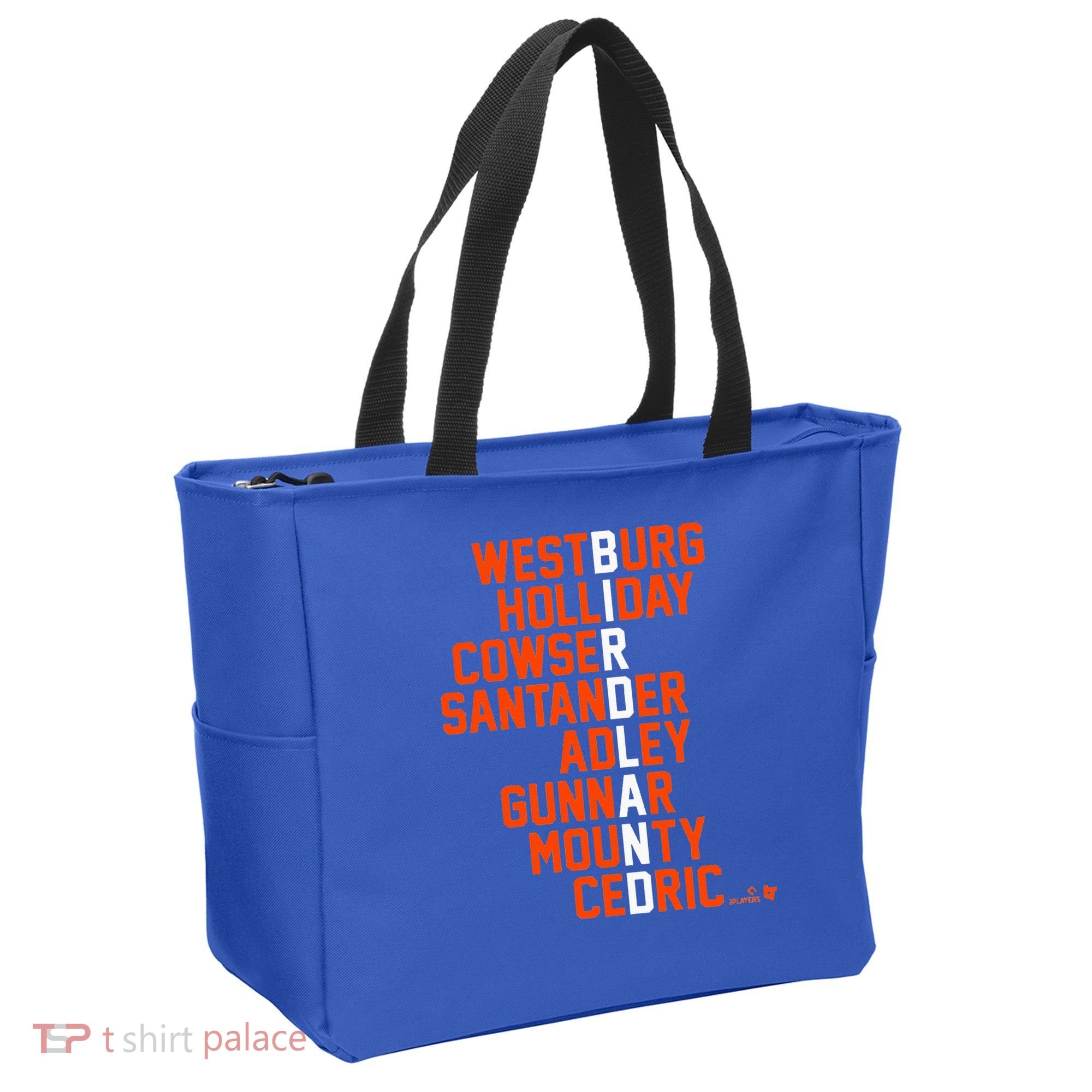 Birdland Names 2024 Baltimore Baseball Tote Bag