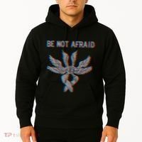 Be Not Afraid Biblically Accurate Angel Seraphim Glitch Hoodie thumb 2