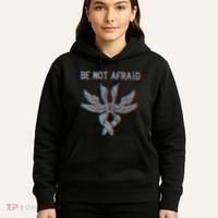 Be Not Afraid Biblically Accurate Angel Seraphim Glitch Hoodie thumb 5