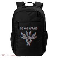 Be Not Afraid Biblically Accurate Angel Seraphim Glitch Backpack thumb 0