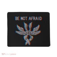 Be Not Afraid Biblically Accurate Angel Seraphim Glitch Mousepad thumb 0