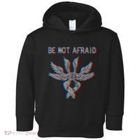 Be Not Afraid Biblically Accurate Angel Seraphim Glitch Toddler Hoodie thumb 0