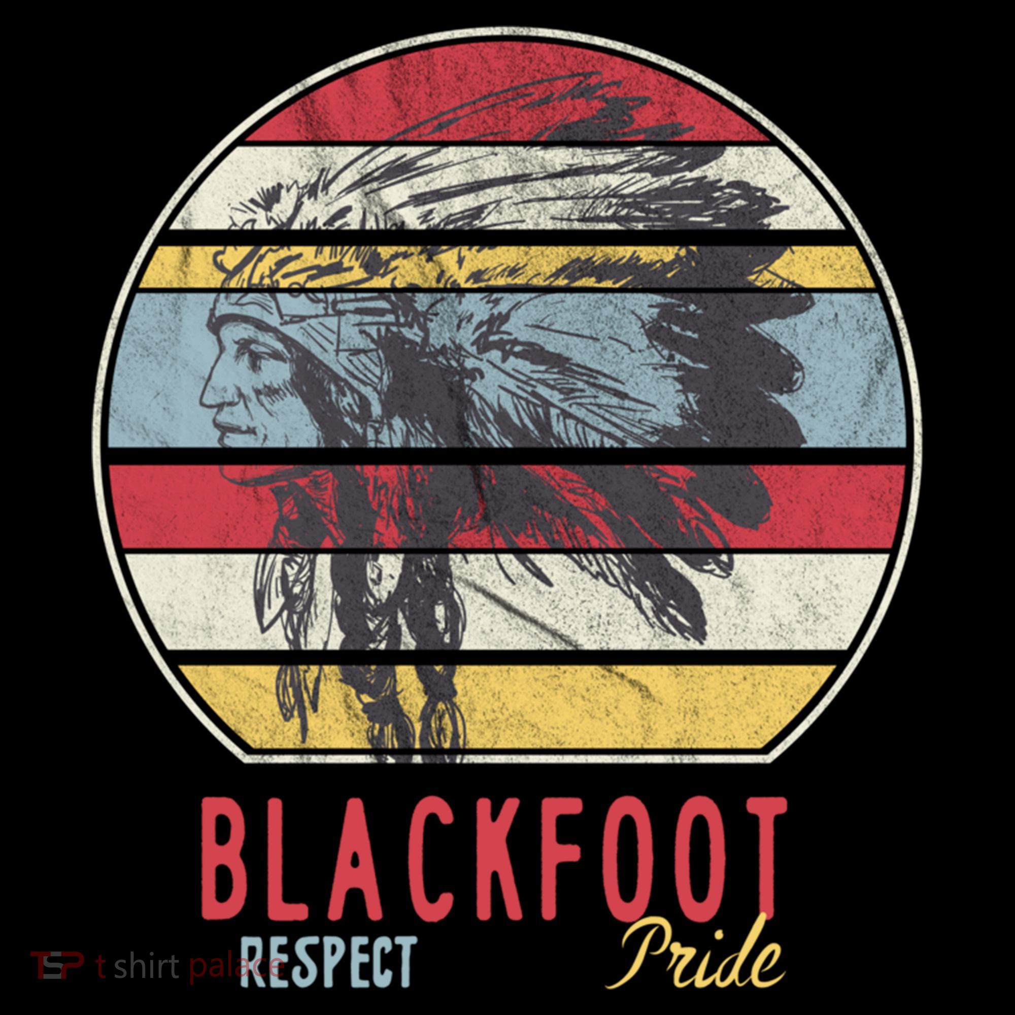 Blackfoot Native American Indian Tribe Respect Pride Retro Funny Gift Coffee Mug