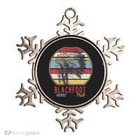 Blackfoot Native American Indian Tribe Respect Pride Retro Funny Gift Ornament thumb 0