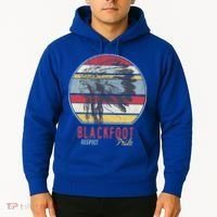 Blackfoot Native American Indian Tribe Respect Pride Retro Funny Gift Hoodie thumb 2