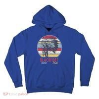 Blackfoot Native American Indian Tribe Respect Pride Retro Funny Gift Tall Hoodie thumb 0