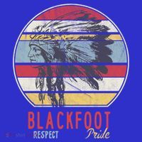 Blackfoot Native American Indian Tribe Respect Pride Retro Funny Gift Tall Hoodie thumb 2