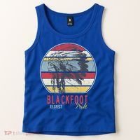 Blackfoot Native American Indian Tribe Respect Pride Retro Funny Gift Tank Top thumb 2