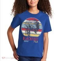 Blackfoot Native American Indian Tribe Respect Pride Retro Funny Gift Kids T-Shirt thumb 2