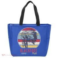 Blackfoot Native American Indian Tribe Respect Pride Retro Funny Gift Tote Bag thumb 0