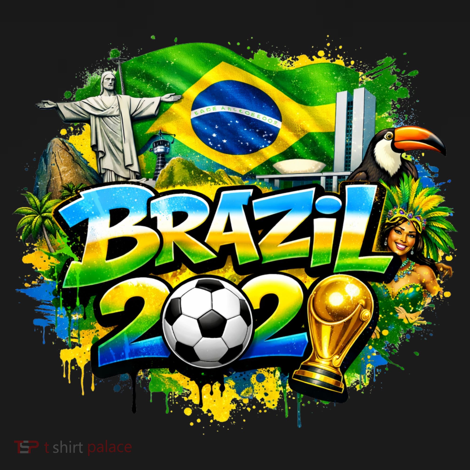 BRAZIL North America Soccer Tournament 2026 Toddler Hoodie