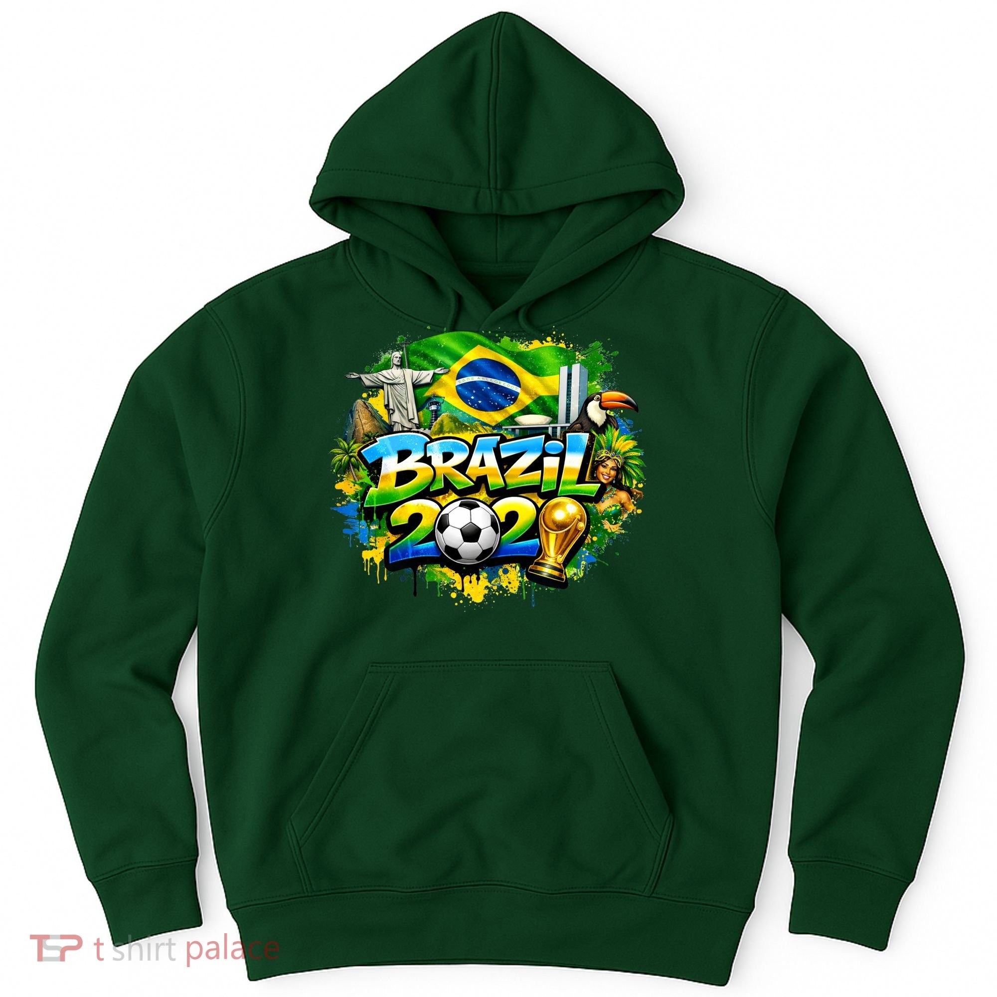 BRAZIL North America Soccer Tournament 2026 Hoodie
