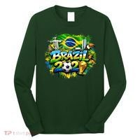BRAZIL North America Soccer Tournament 2026 Long Sleeve Shirt thumb 0