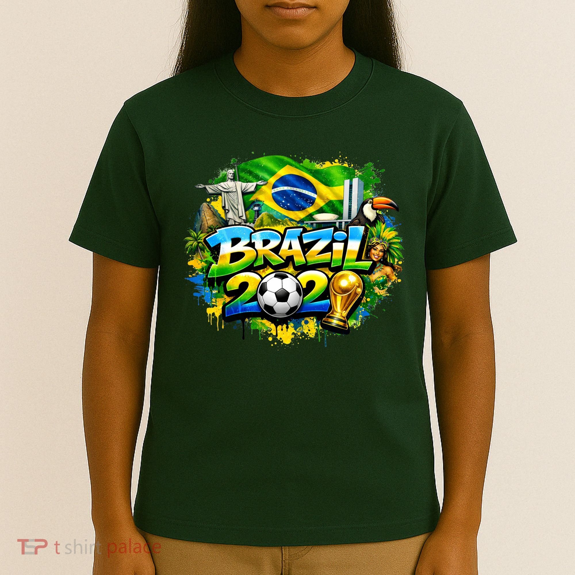 BRAZIL North America Soccer Tournament 2026 T-Shirt
