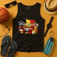 BELGIUM North America Soccer Tournament 2026 Tank Top thumb 4