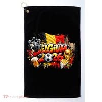 BELGIUM North America Soccer Tournament 2026 Golf Towel thumb 0