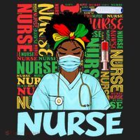 Black Nurse Black History Juneteenth Melanin Women's Sweatshirt thumb 2
