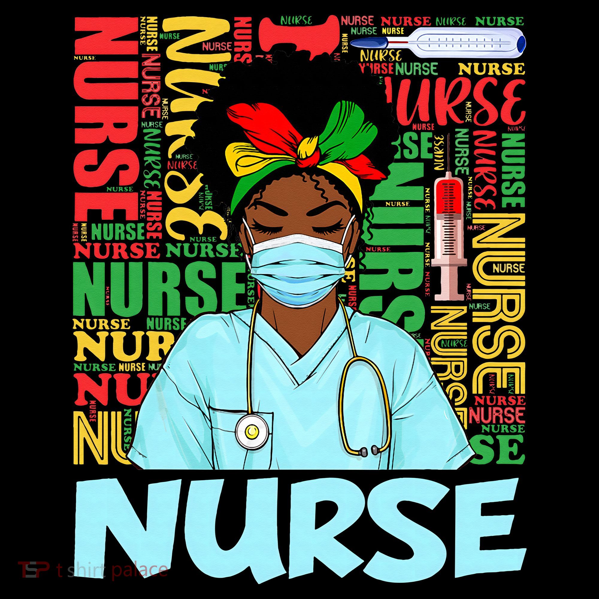Black Nurse Black History Juneteenth Melanin Hoodie