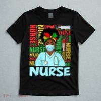 Black Nurse Black History Juneteenth Melanin T-Shirt thumb 5