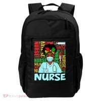 Black Nurse Black History Juneteenth Melanin Backpack thumb 0